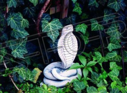 Garden Decoration Snake Patio Stone Figures Figure Statue Sculpture